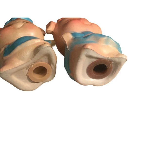 Plastic Pig Salt/Pepper Shaker Made in Hong Kong Vintage - Picture 10 of 10